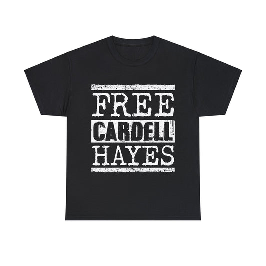 Free Cardell Hayes T Shirt (White writing)